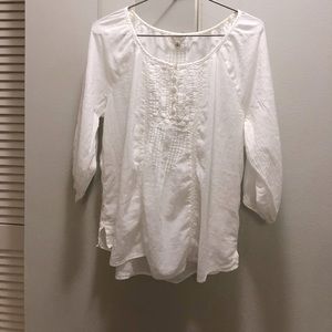 White Hippy Blouse